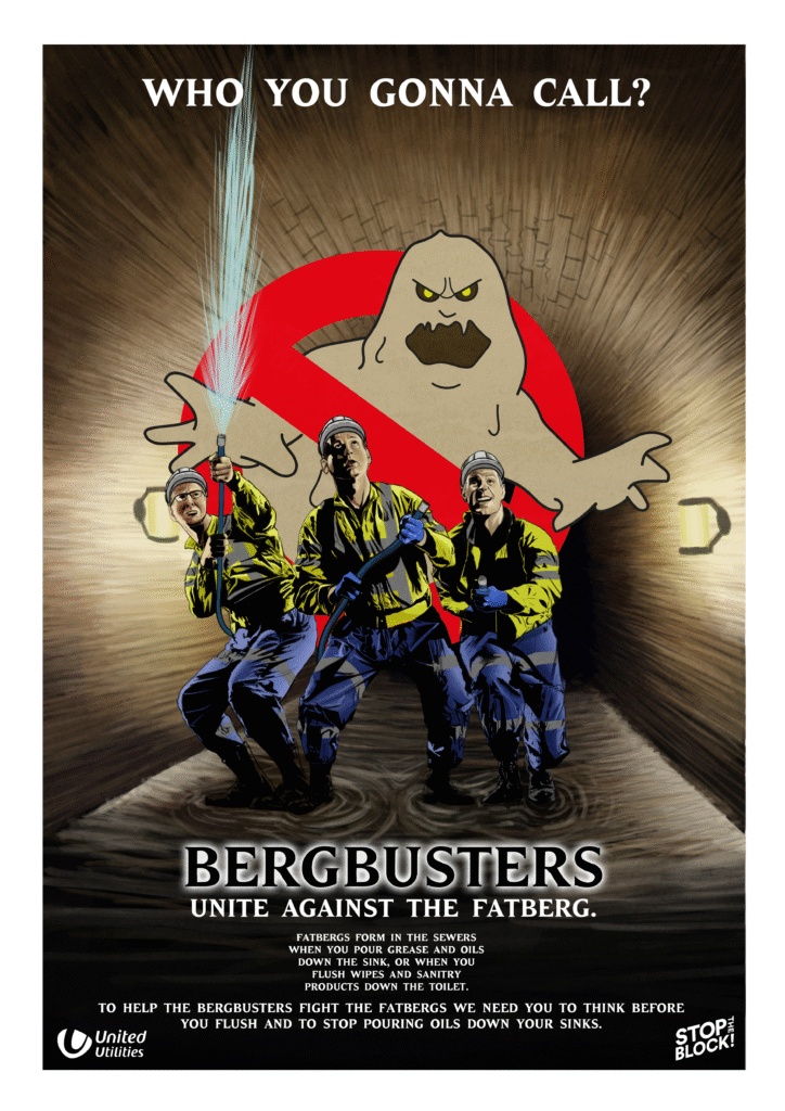 berg busters poster print