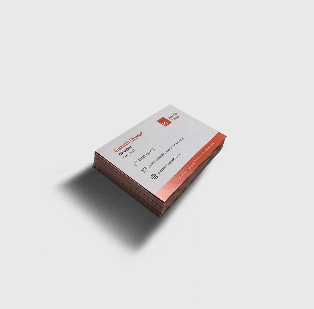 Procter Street business card 2