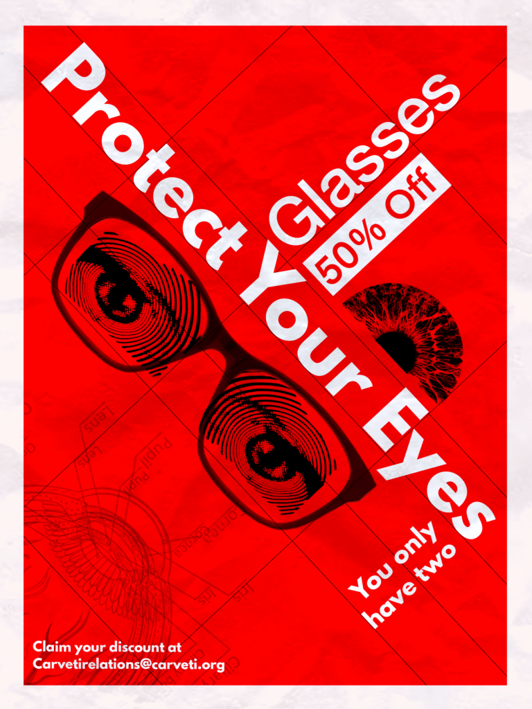 glasses poster