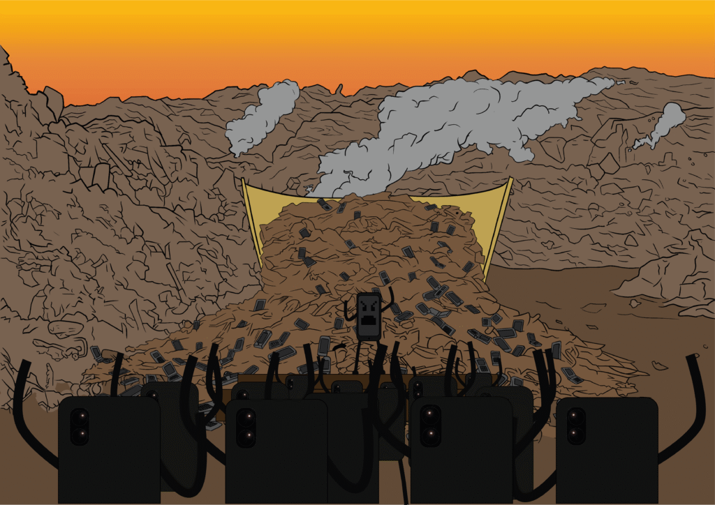 phone speech far away