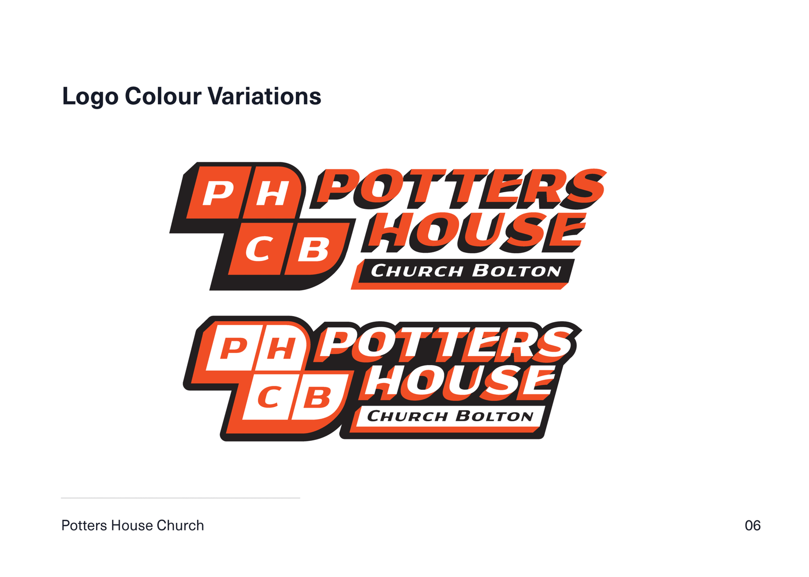 potters house church logo variations